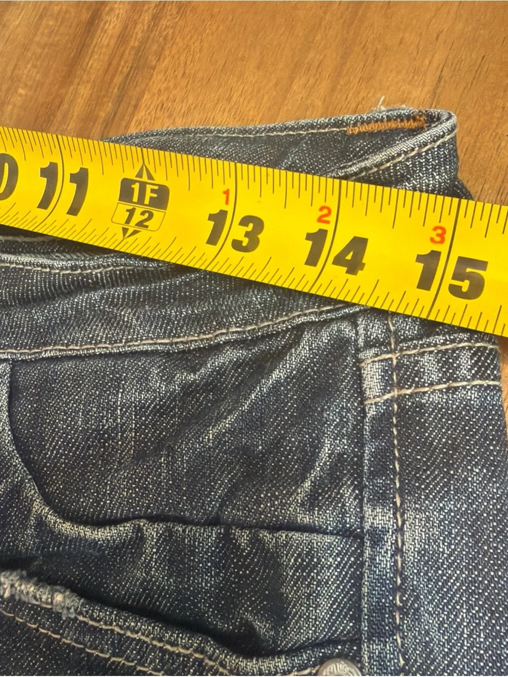 Miss Me Bermuda Shorts Women 28 Blue Denim 28 Raw Hem Distressed Y2K Jhorts